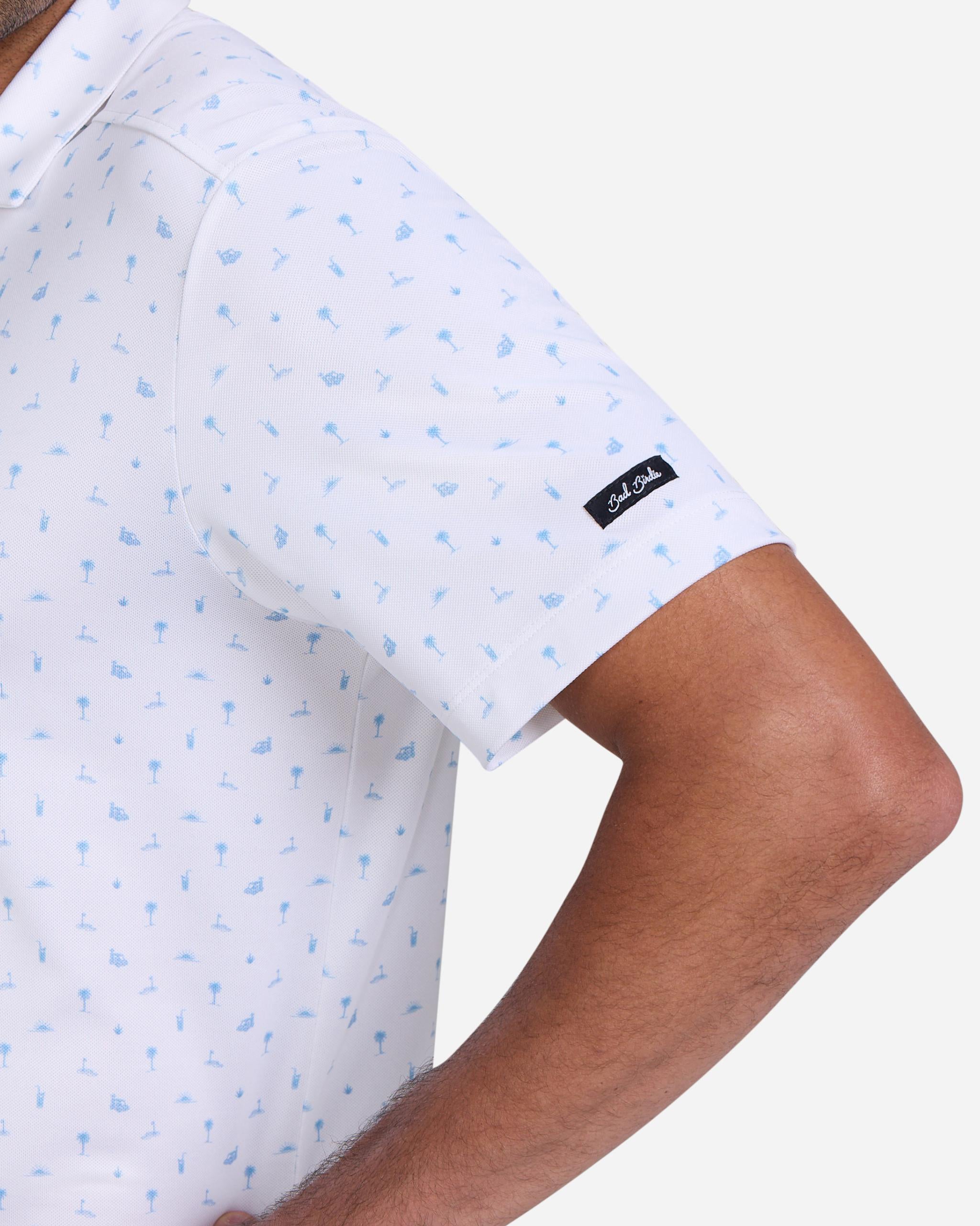 100 Palms-Men's Polo-Bad Birdie