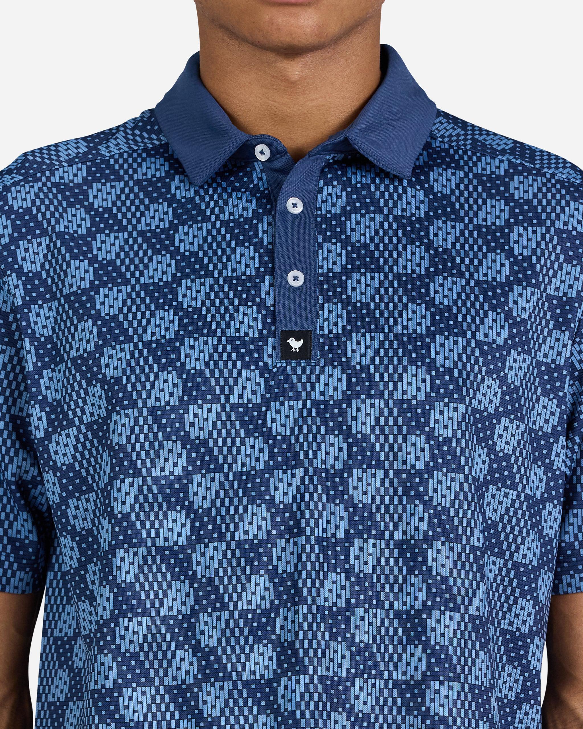 8-Bit-Men's Polo-Bad Birdie