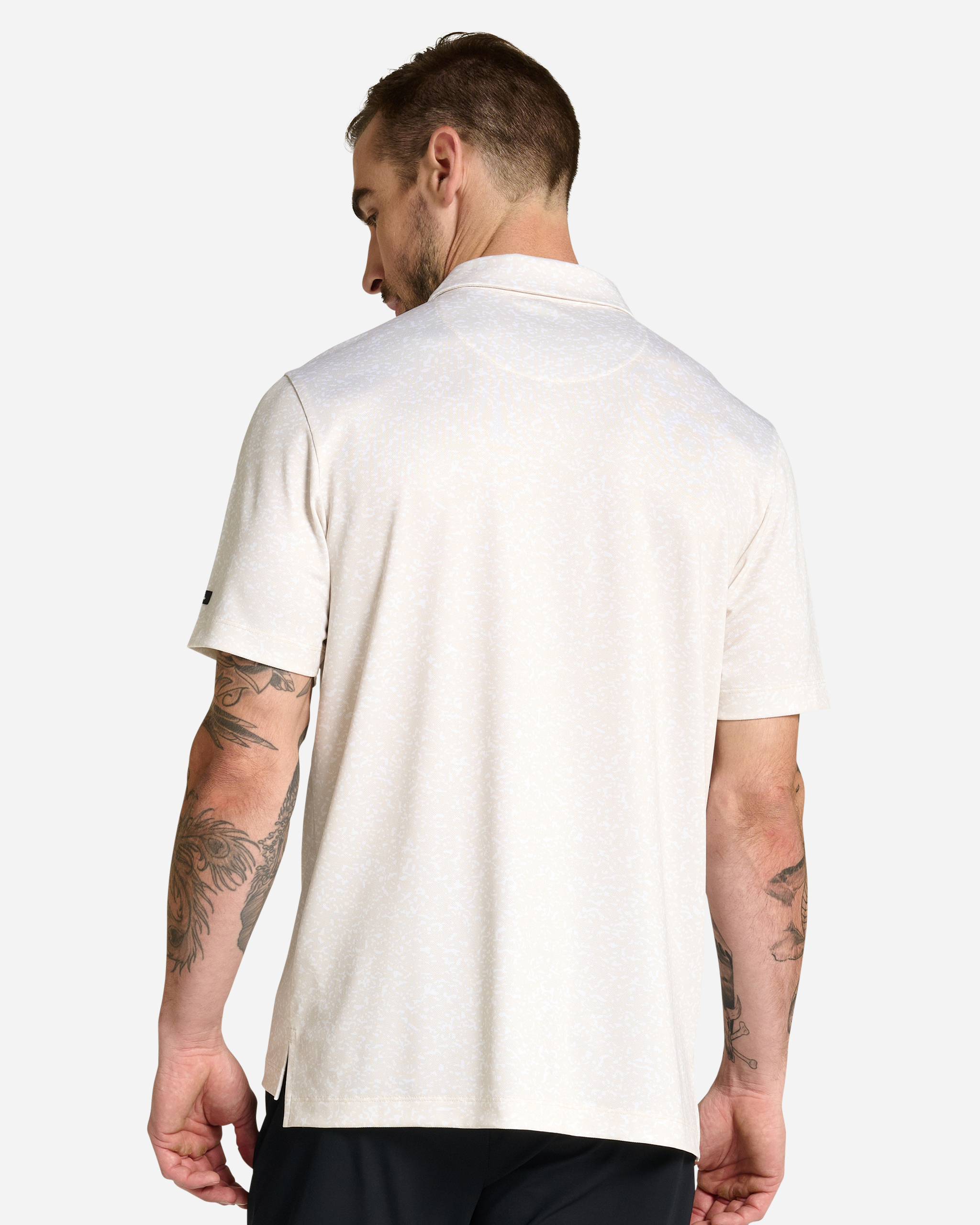 Abyss Tan-Men's Polo-Bad Birdie