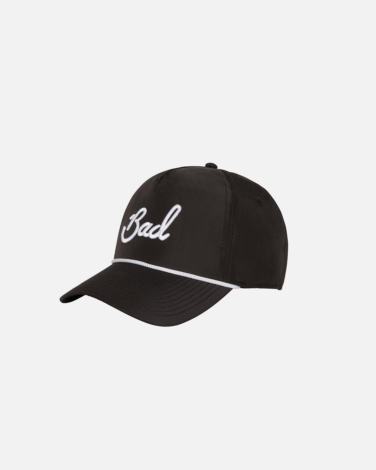 "Bad" Rope Golf Hat - Black-Hat-Bad Birdie