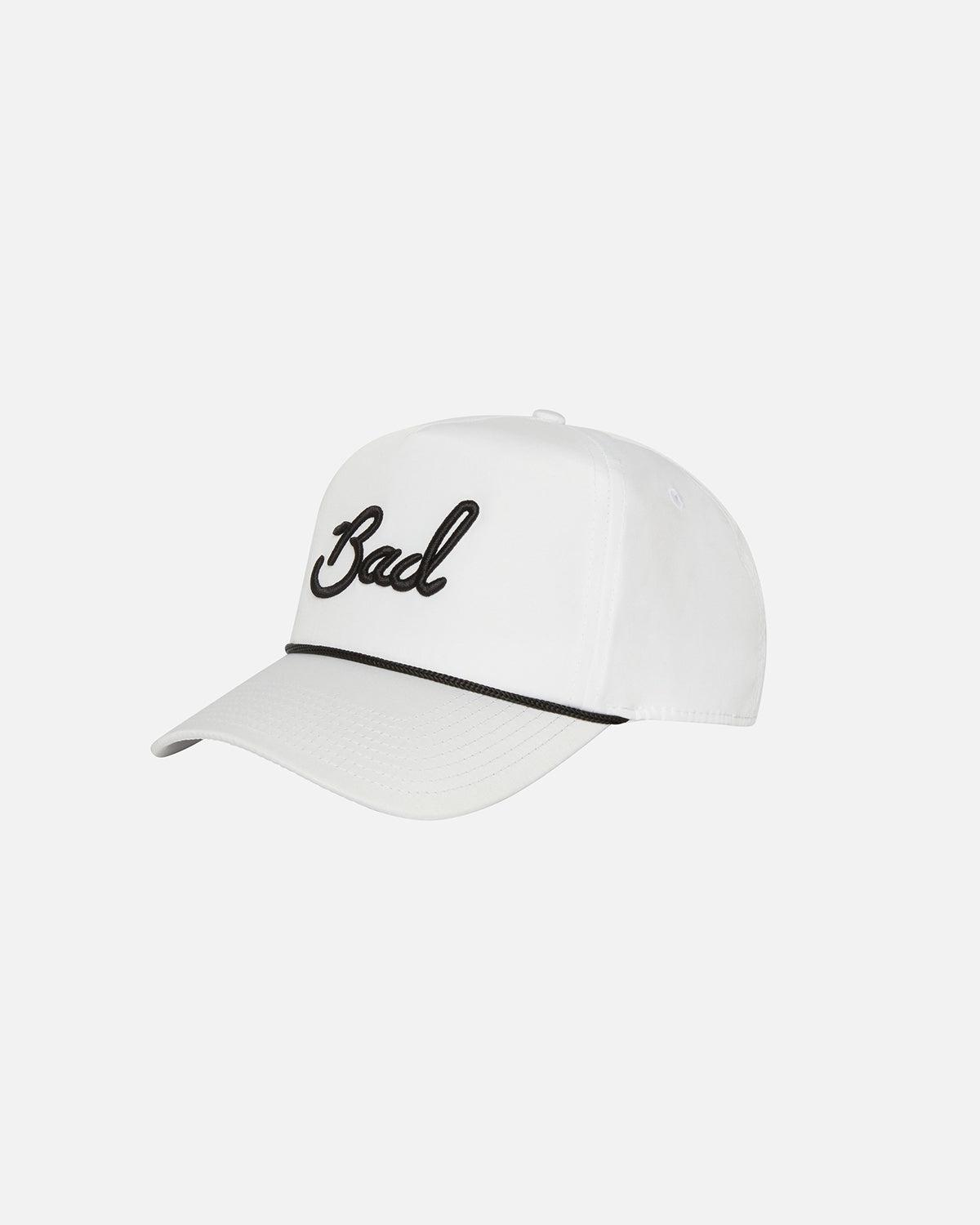 "Bad" Rope Golf Hat - White-Hat-Bad Birdie