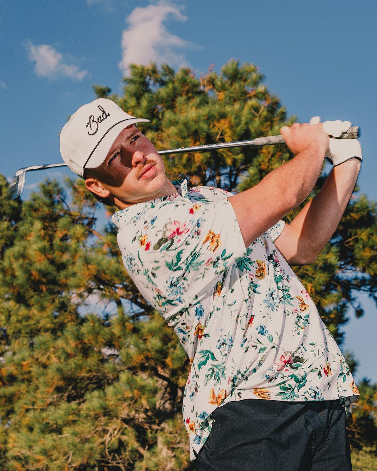 "Bad" Rope Golf Hat - White-Hat-Bad Birdie