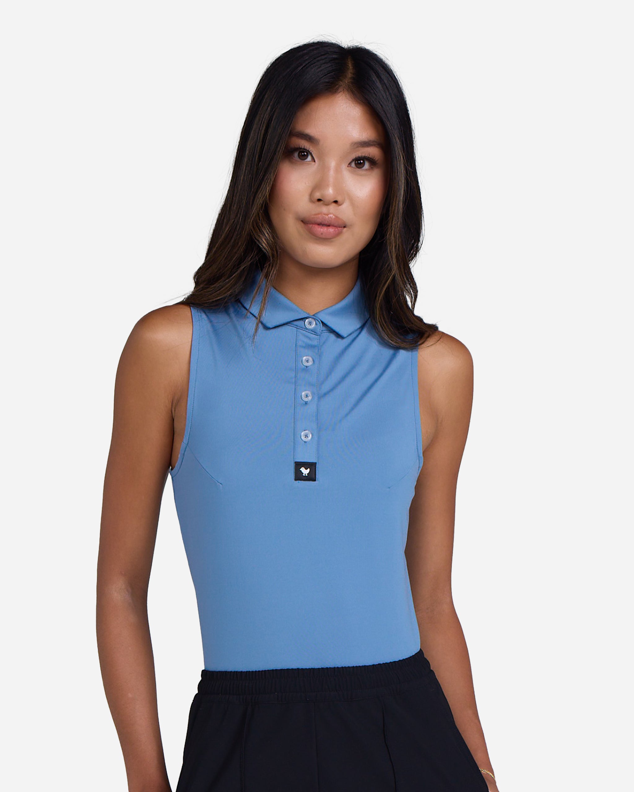 Cornet Blue-Women's Polo-Bad Birdie