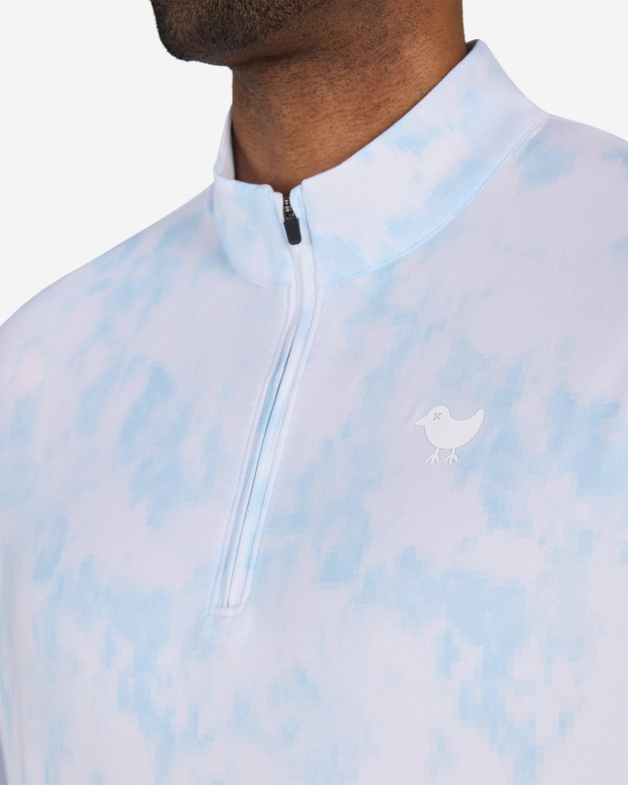Day Dreamin' Quarterzip-Men's Quarterzip-Bad Birdie