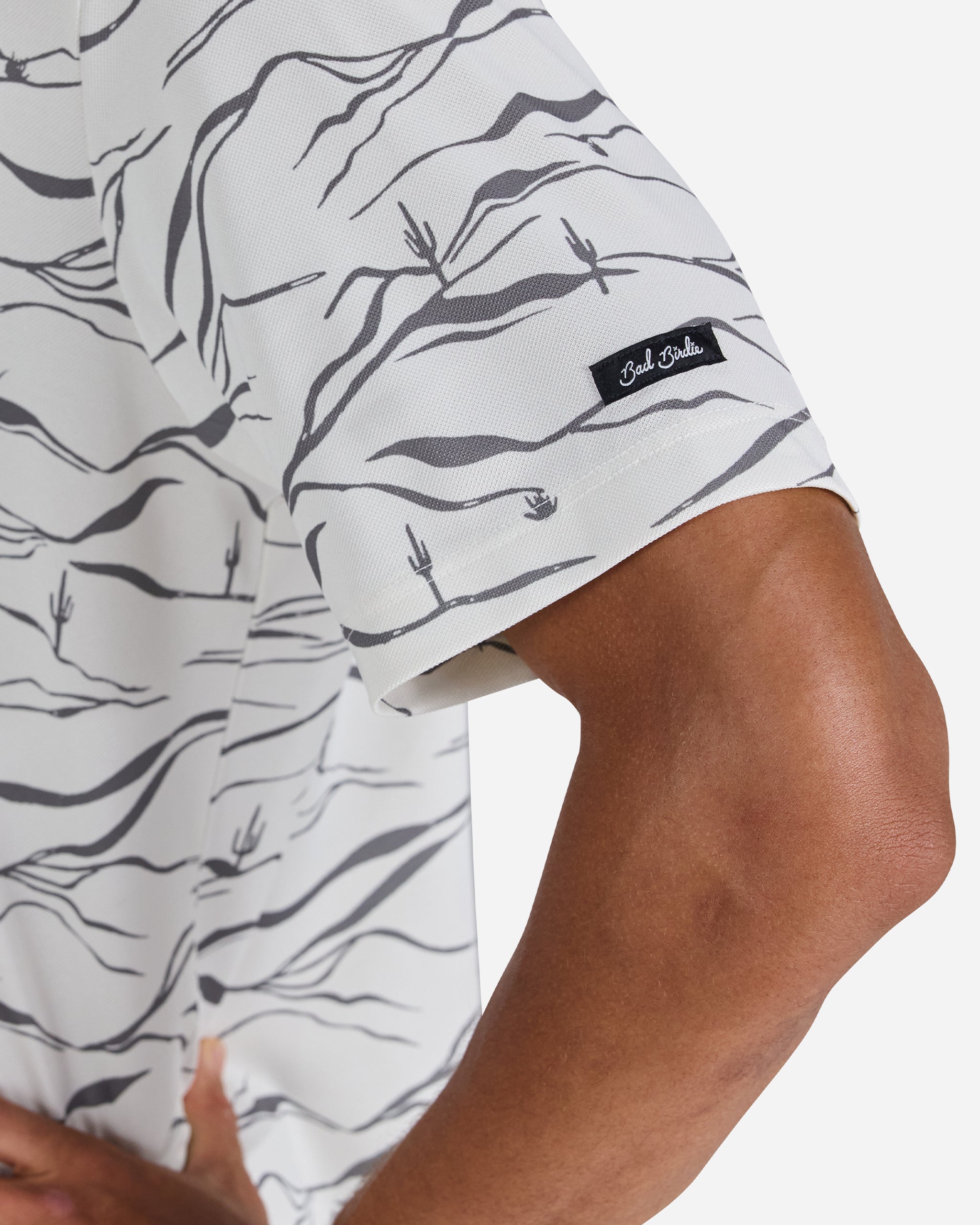 Desert Frontier-Men's Polo-Bad Birdie