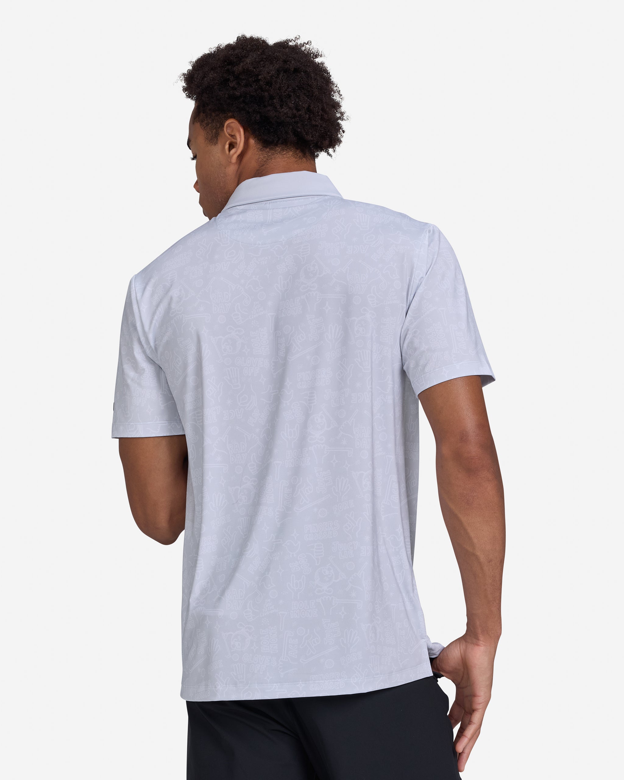 Doodle-Men's Polo-Bad Birdie