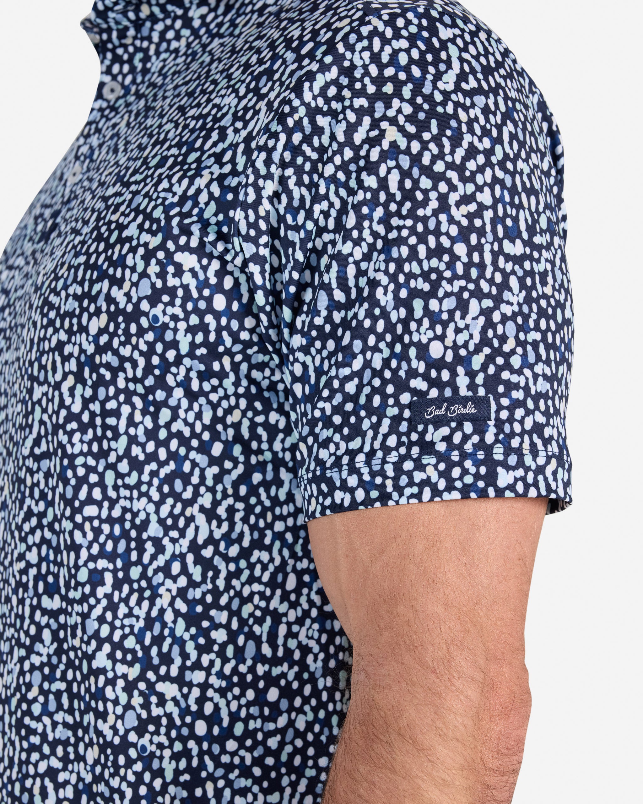 Dripity Drip Remix-Men's Polo-Bad Birdie