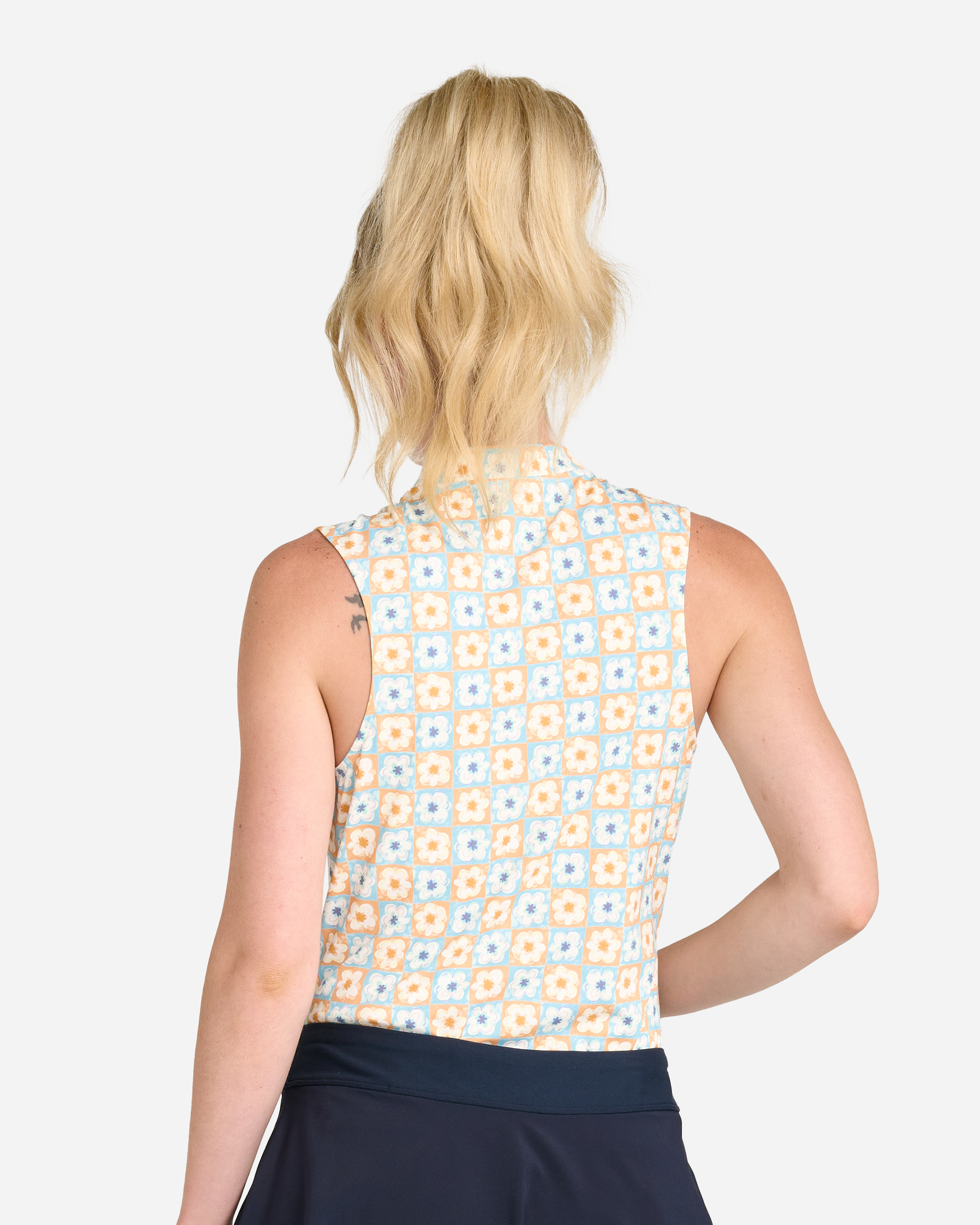 Flower Power-Women's Polo-Bad Birdie