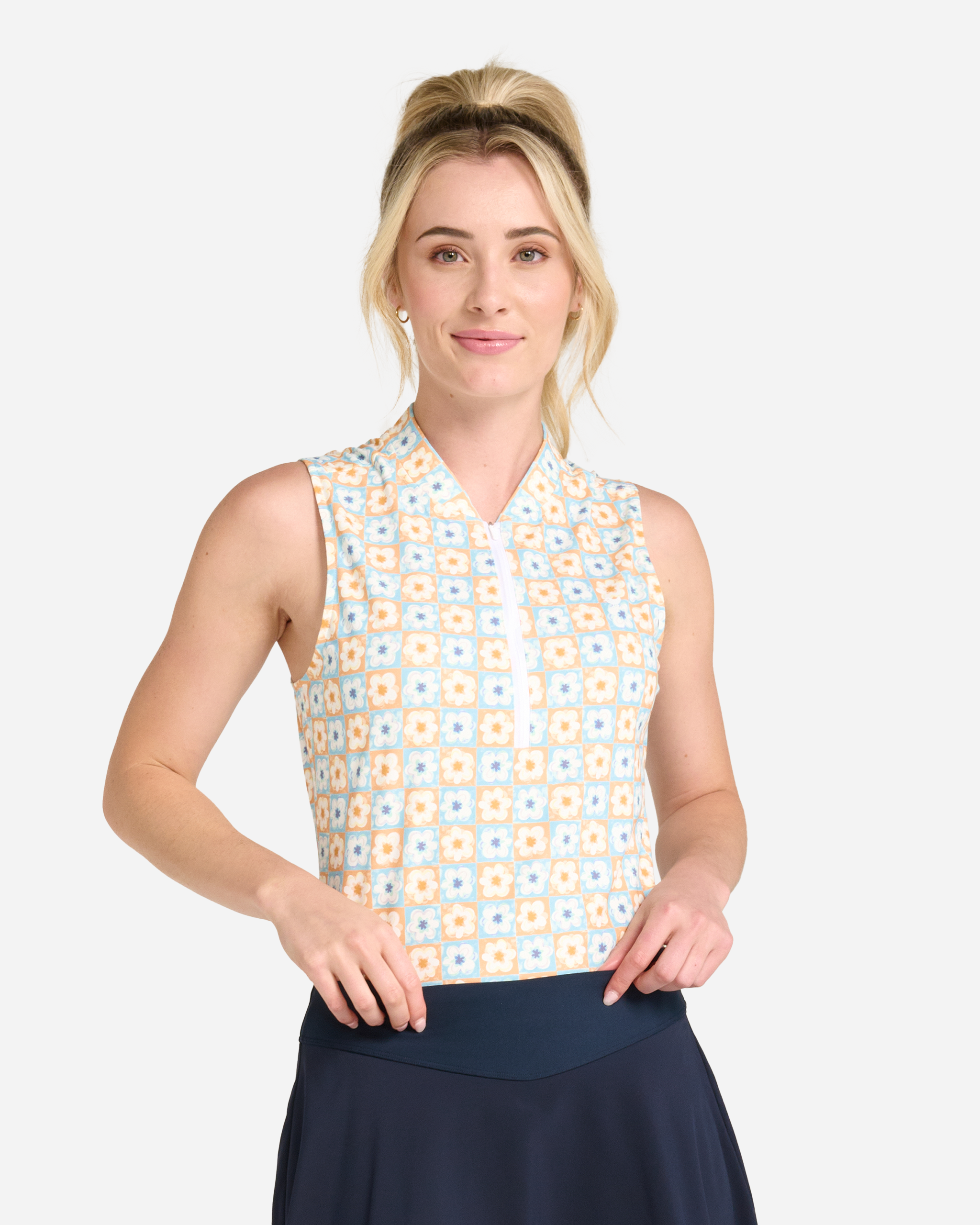 Flower Power-Women's Polo-Bad Birdie