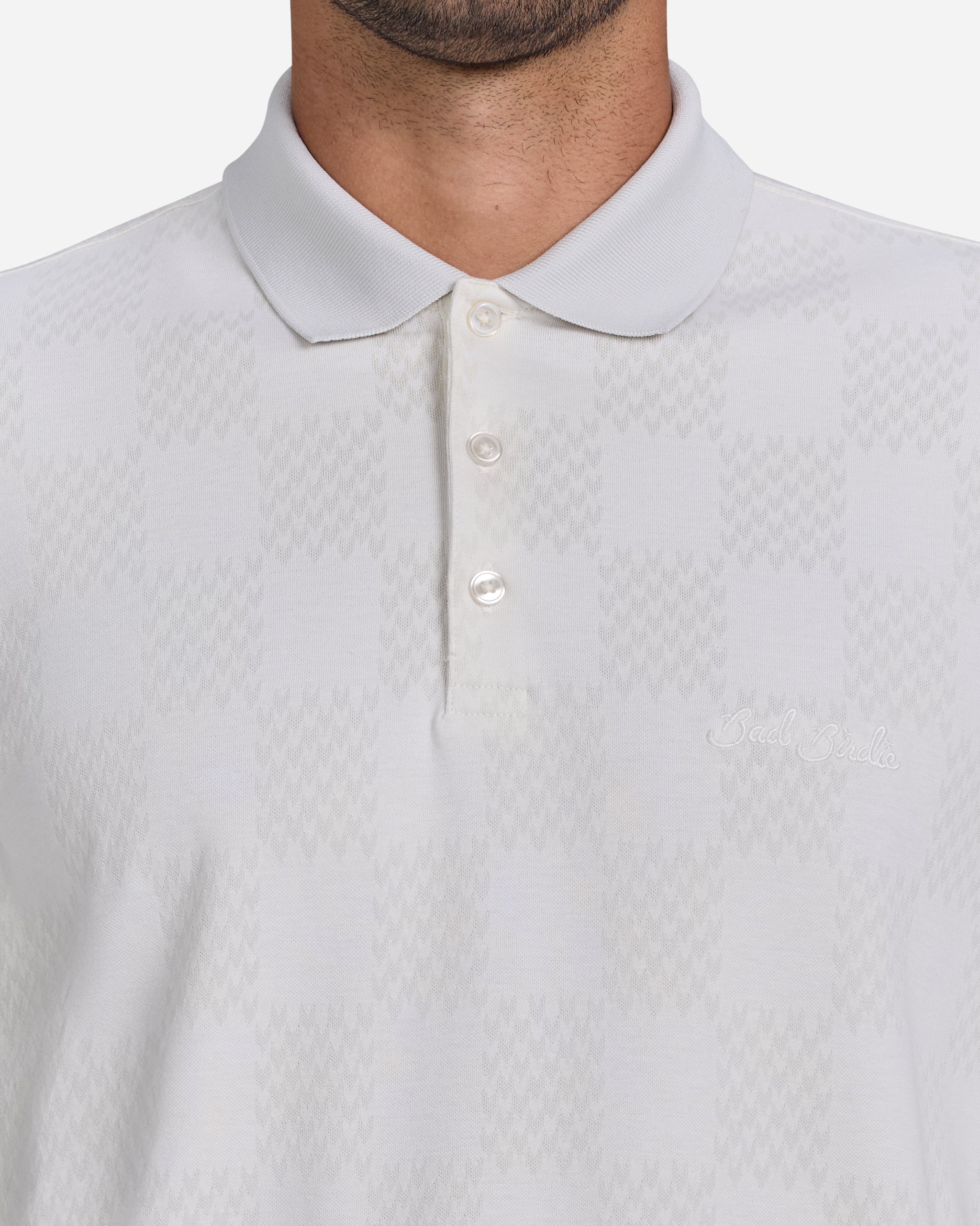 Chess Day Jacquard Polo-Men's Polo-Bad Birdie