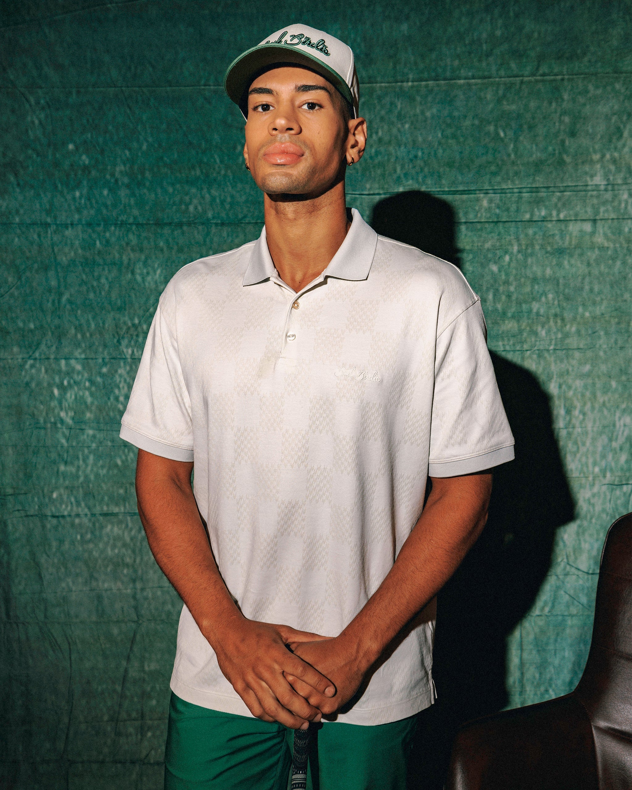 Chess Day Jacquard Polo-Men's Polo-Bad Birdie