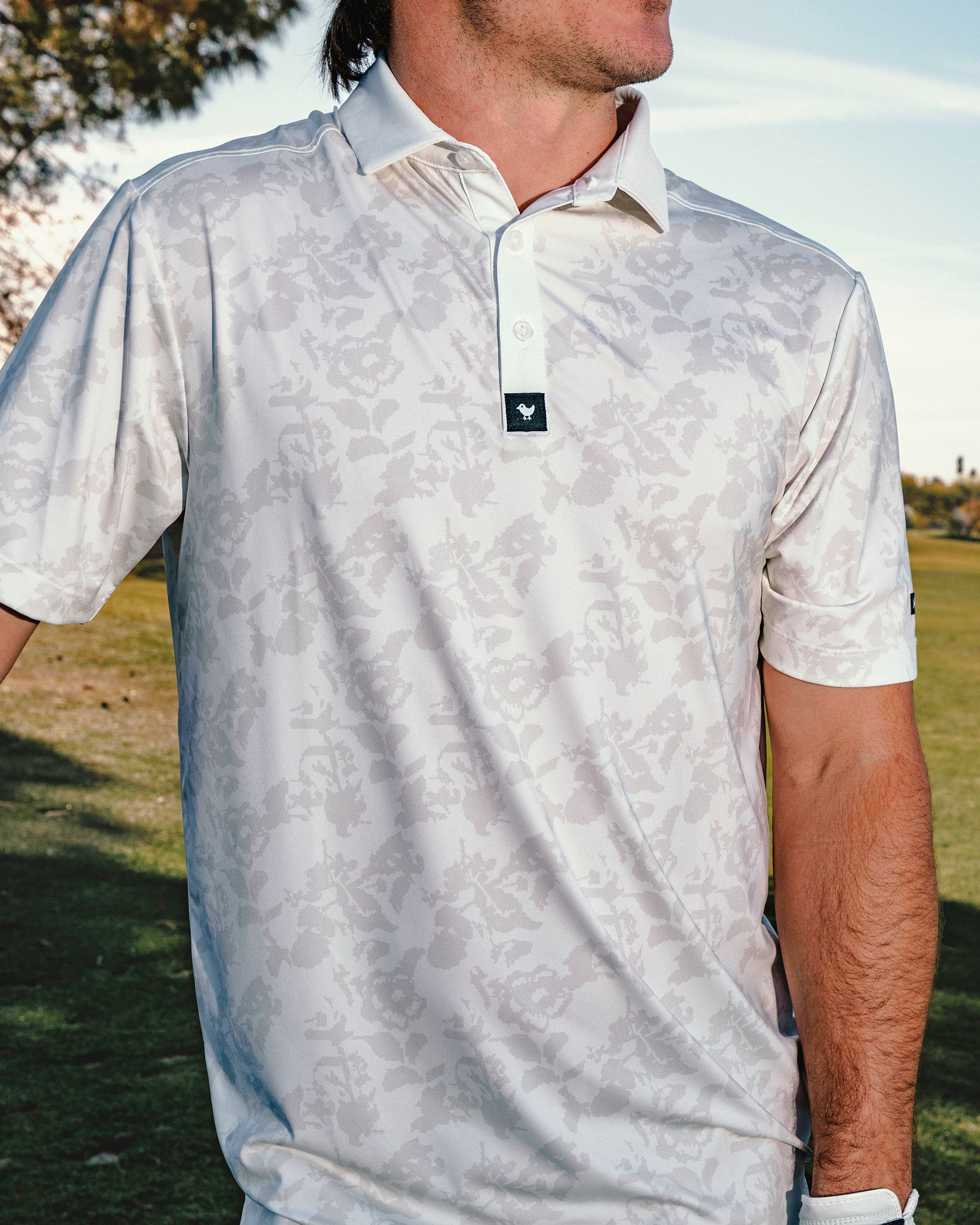 Micah Morris Performance Polo-Men's Polo-Bad Birdie
