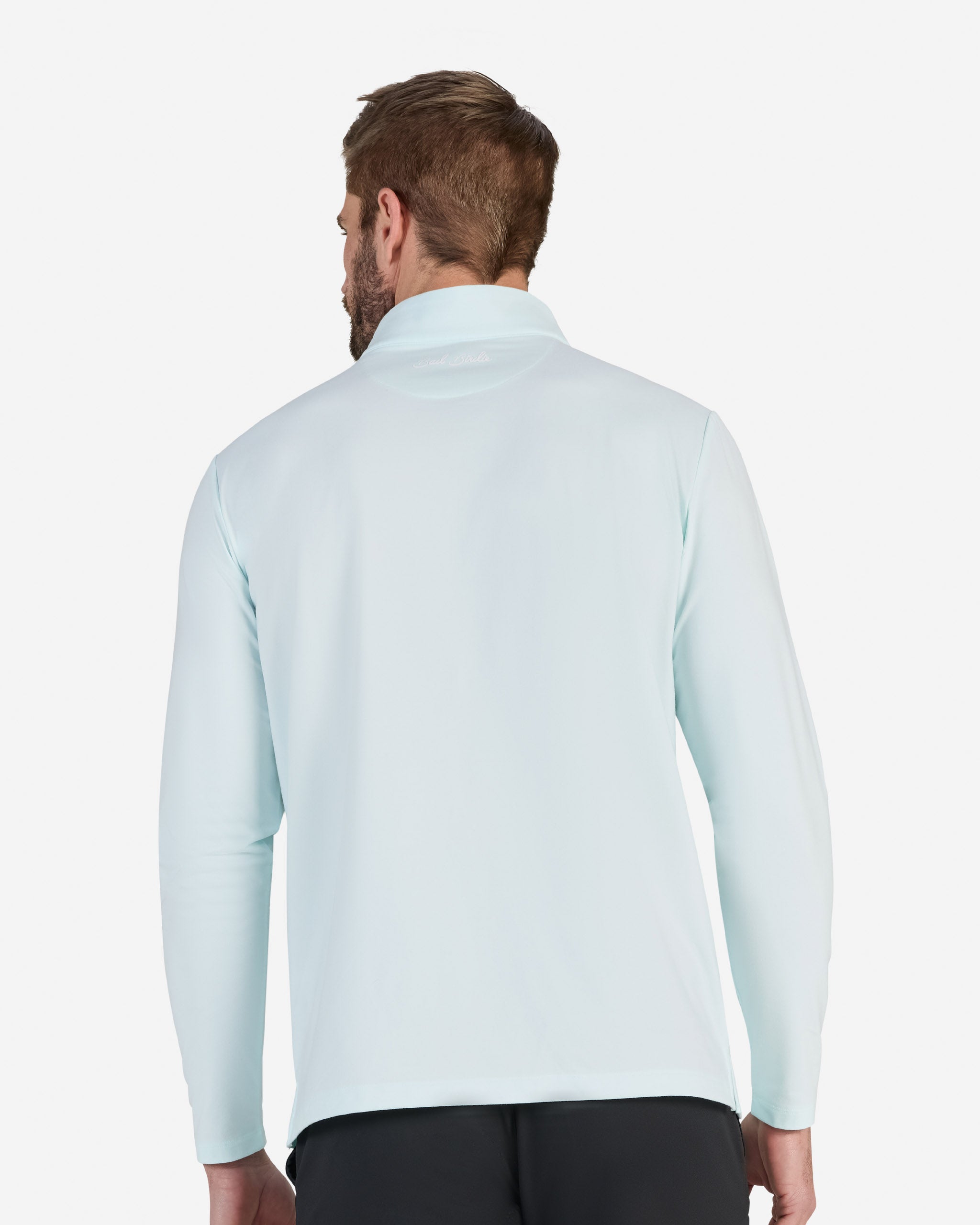 Minty Fresh Quarterzip-Men's Quarterzip-Bad Birdie