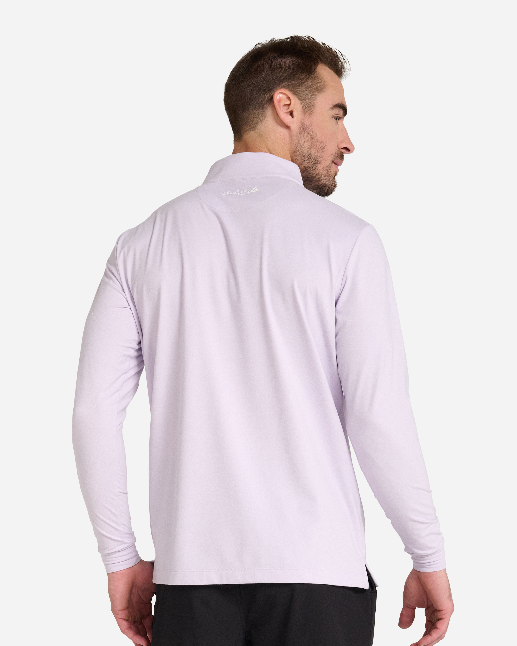 Orchid Quarterzip-Men's Quarterzip-Bad Birdie