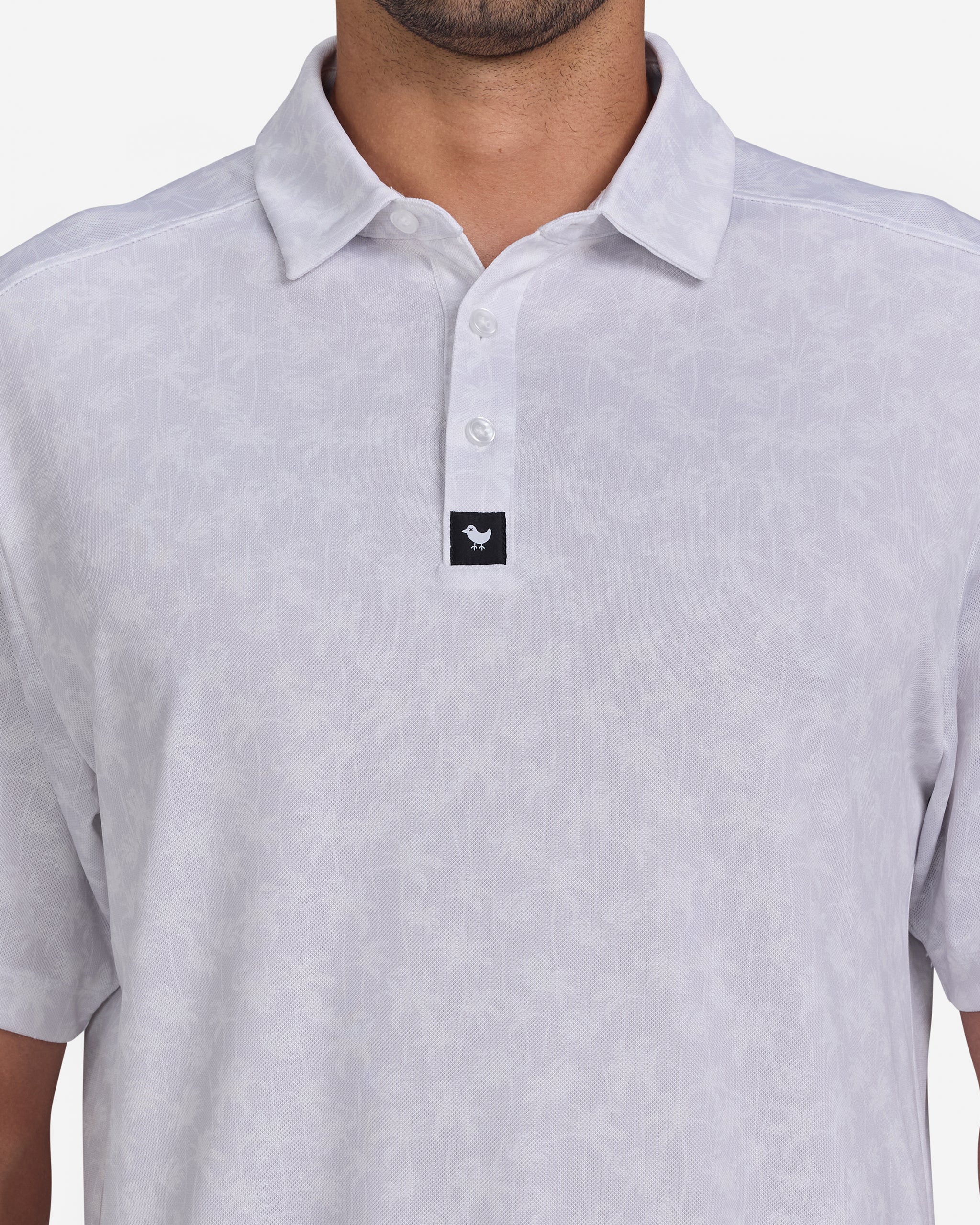 Palmetto Iris-Men's Polo-Bad Birdie