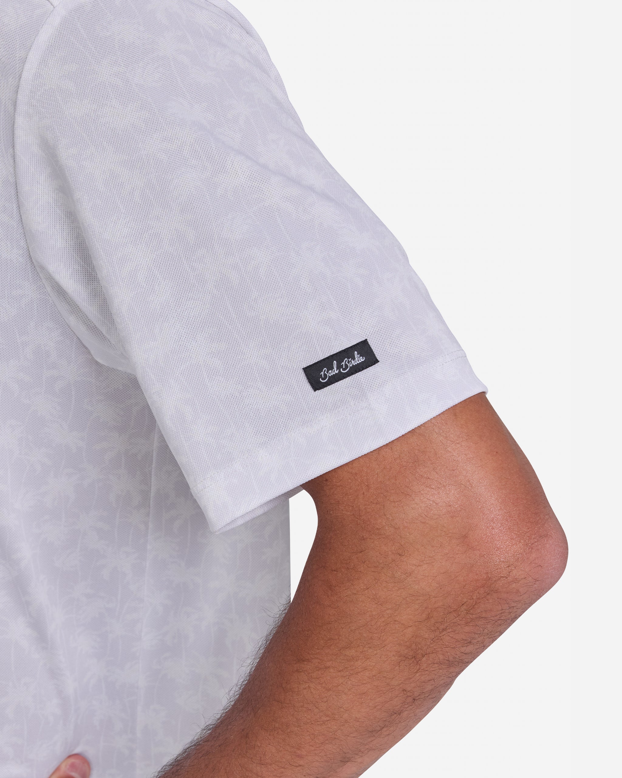 Palmetto Iris-Men's Polo-Bad Birdie