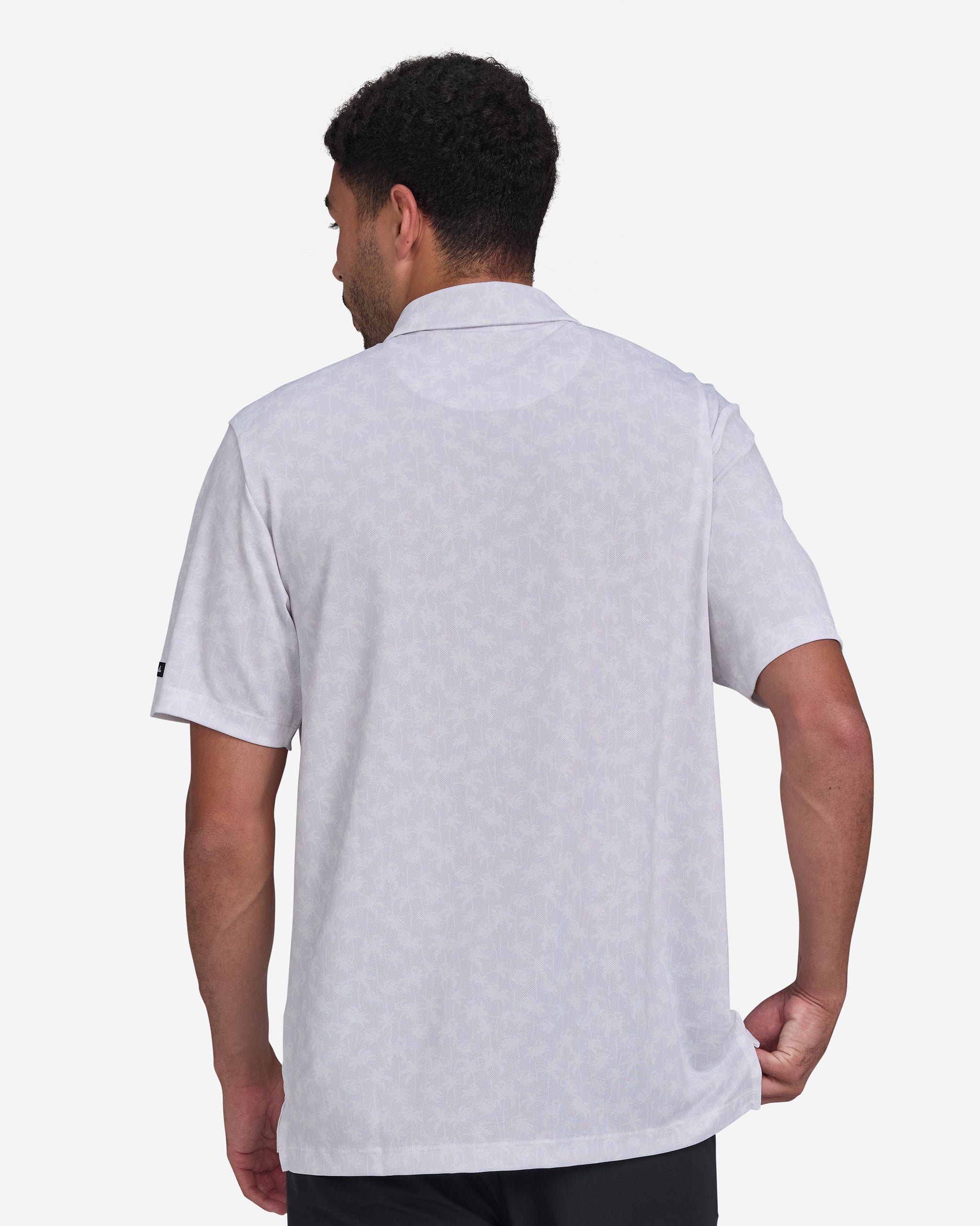 Palmetto Iris-Men's Polo-Bad Birdie