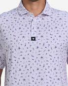 Sights & Rounds Lilac-Men's Polo-Bad Birdie