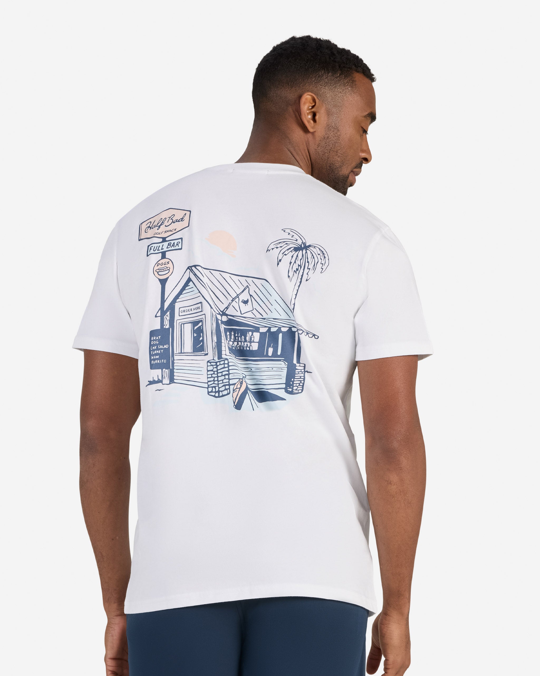 Snack Shack Tee-Men's T-Shirt-Bad Birdie