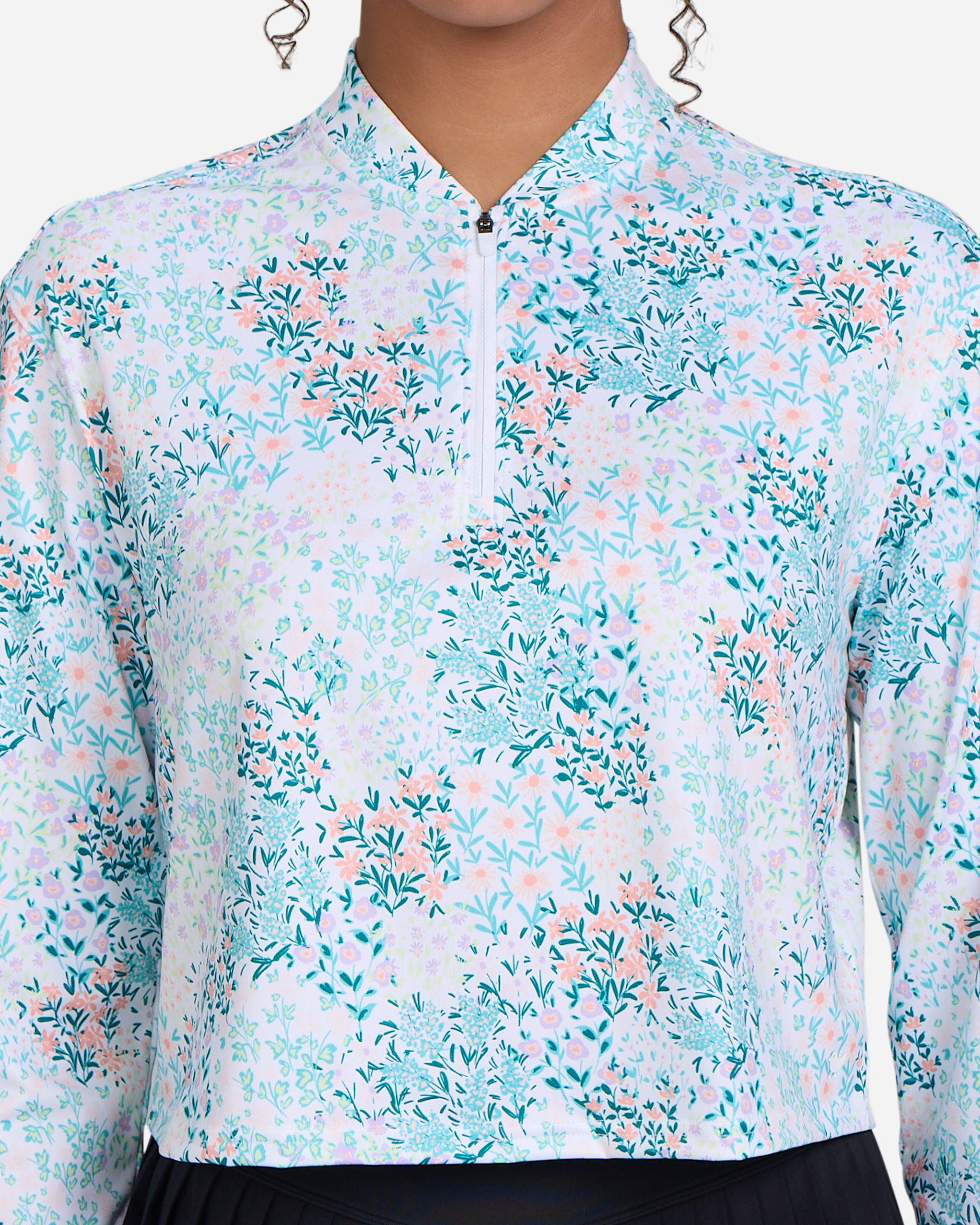 Spring Has Sprung Quarterzip-Women's Quarterzip-Bad Birdie