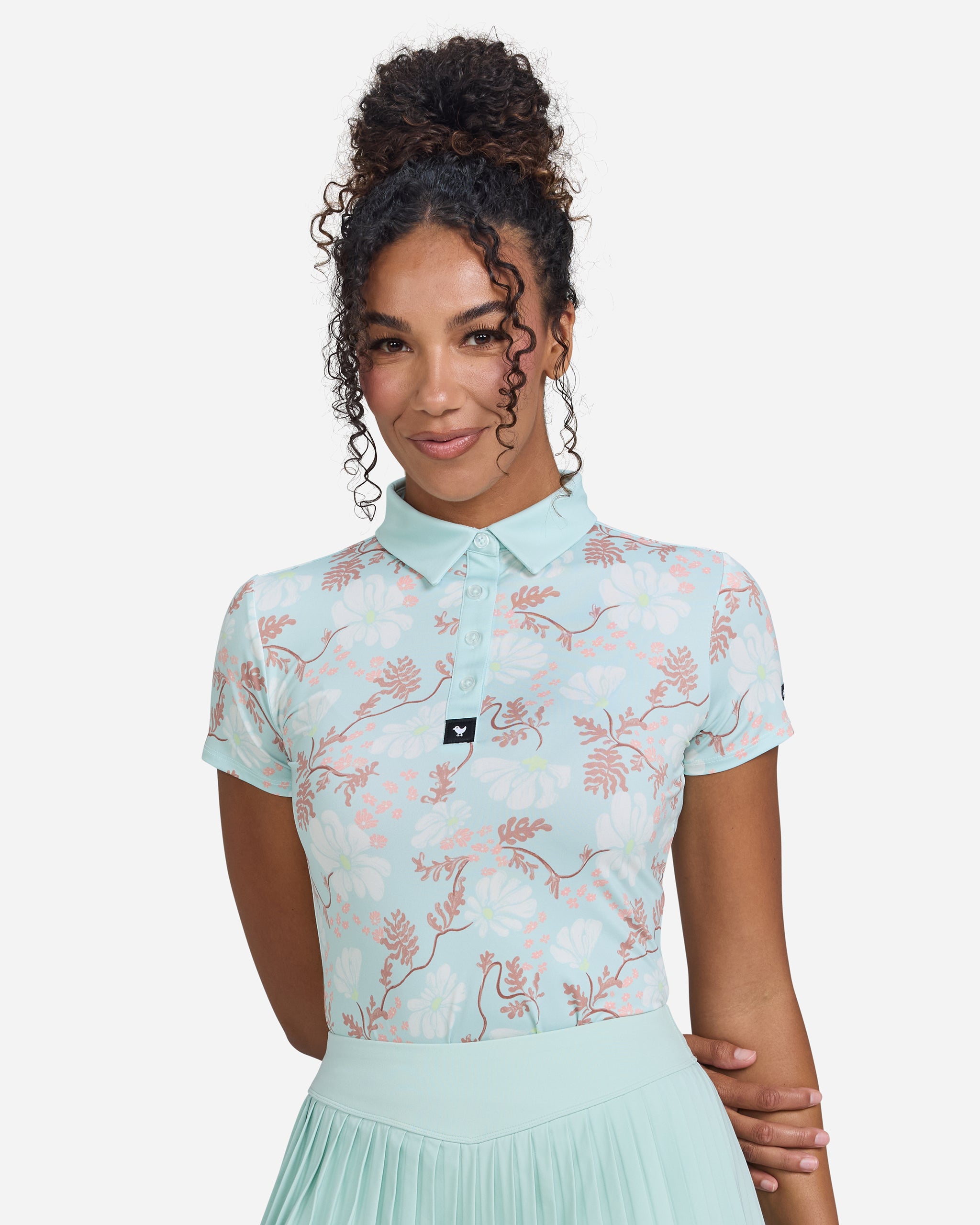 That 70's Polo-Women's Polo-Bad Birdie