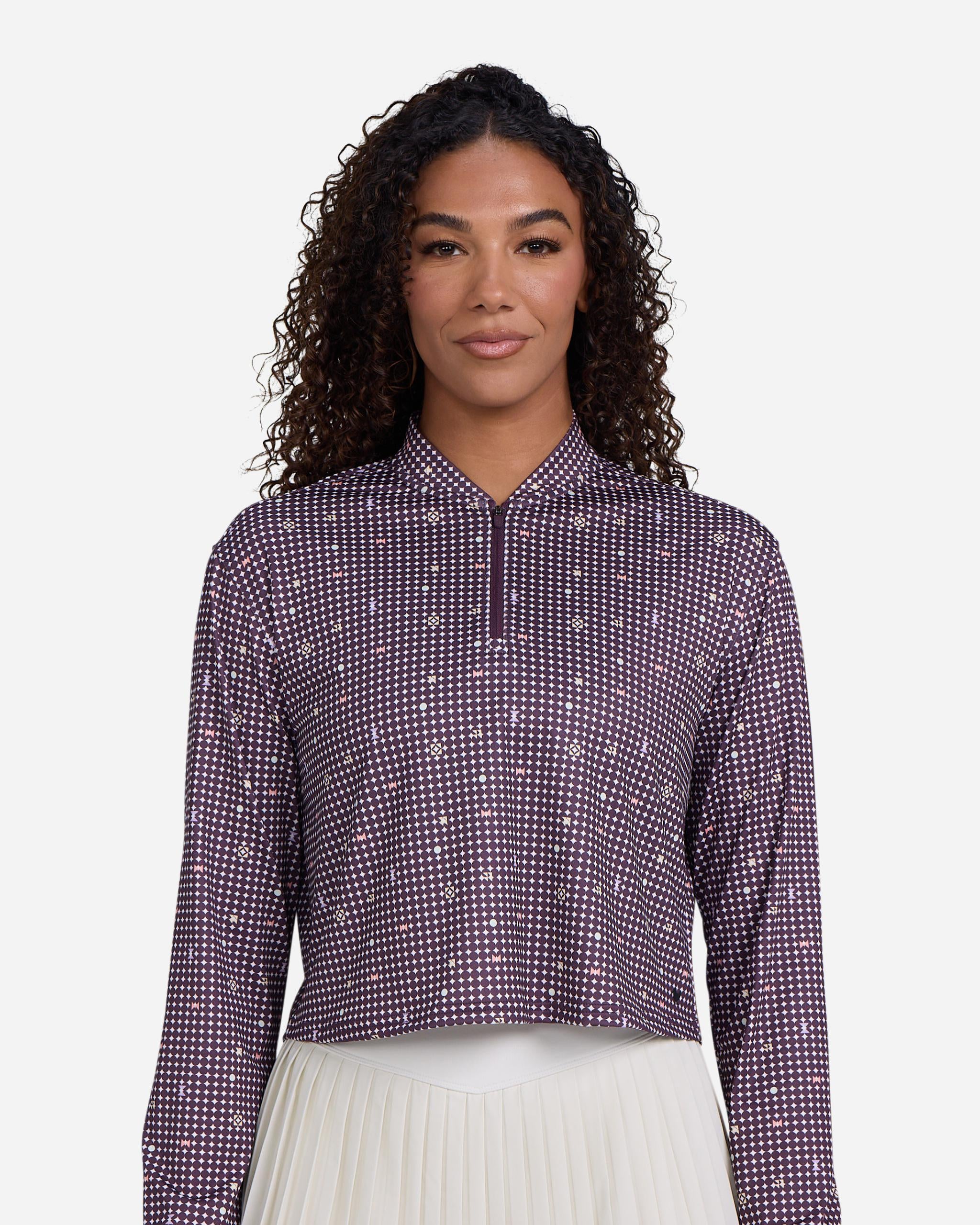 Throwing Darts Quarterzip-Women's Quarterzip-Bad Birdie