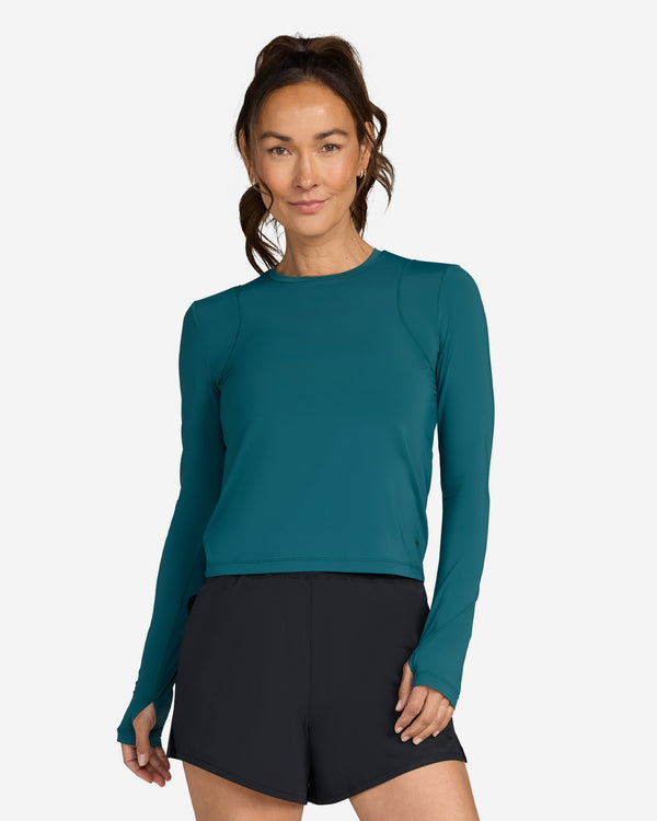 Vapor Cooling Active Long Sleeve - Lush Green