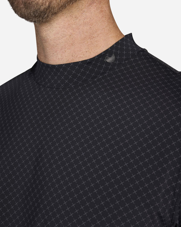 Vapor Cooling Mock Tee - Multiplier Black