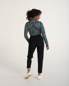 Super Duper Bloom Quarterzip-Women's Quarterzip-Bad Birdie