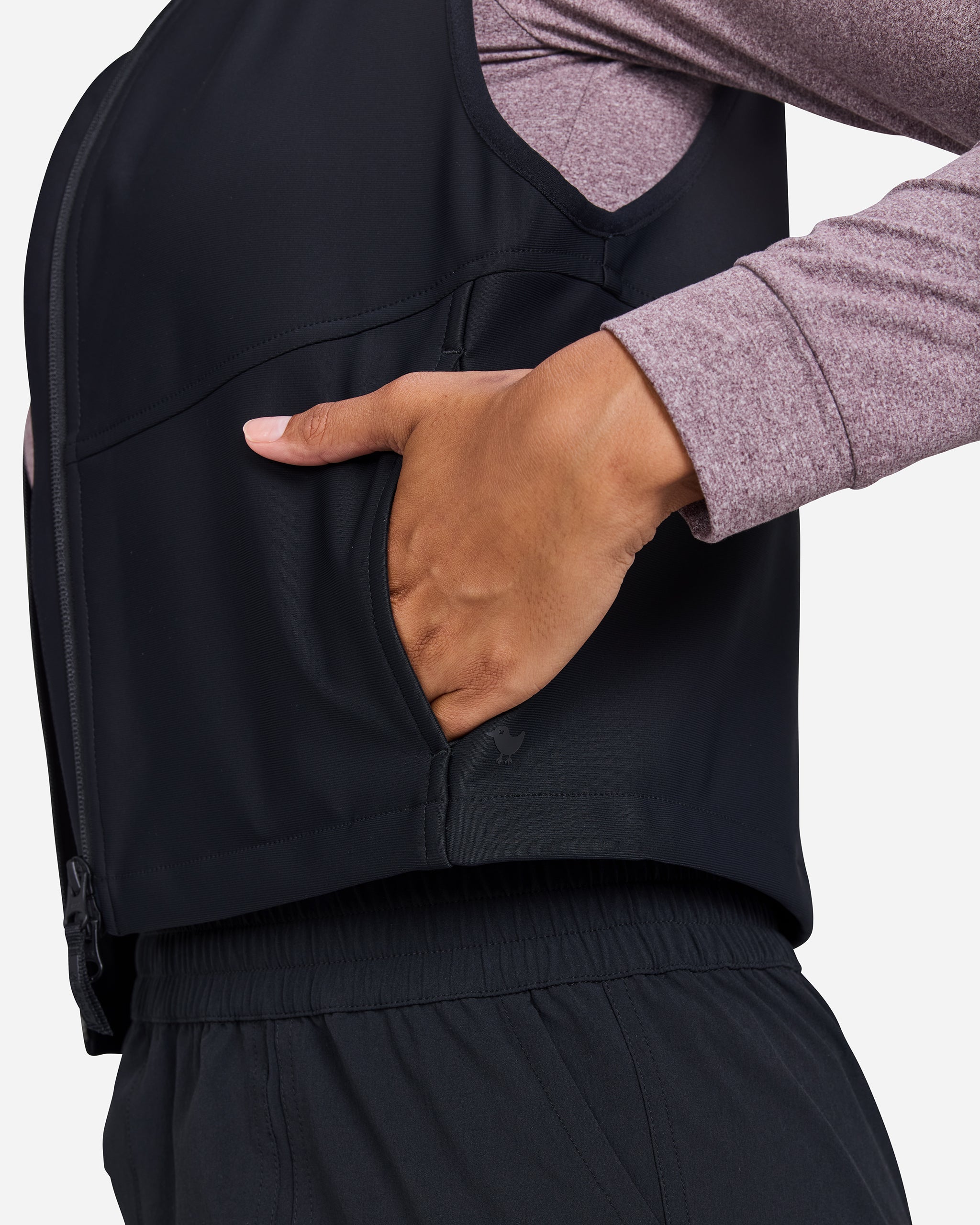 Softshell Lightweight Vest-Women's Jacket-Bad Birdie