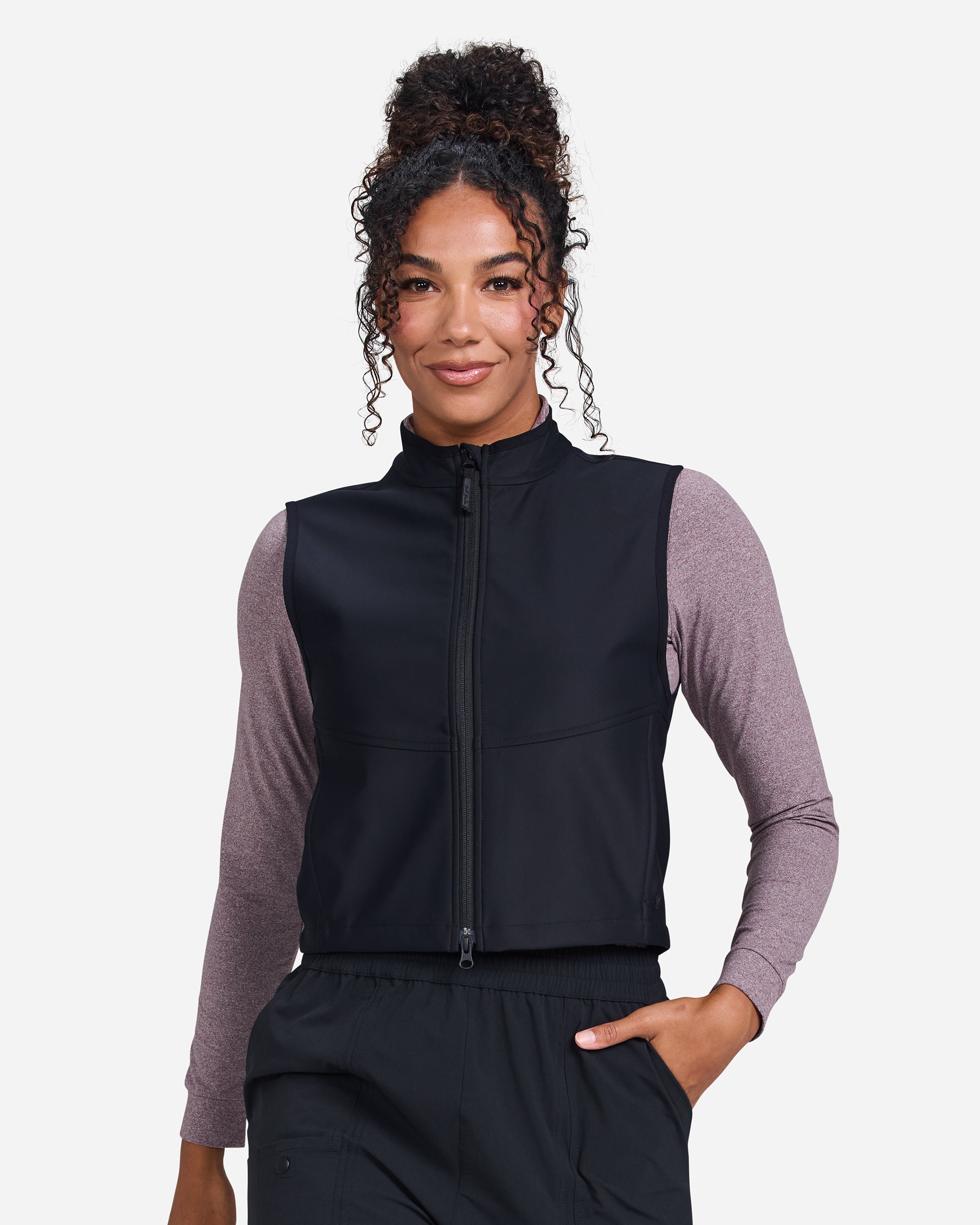 Softshell Lightweight Vest-Women's Jacket-Bad Birdie