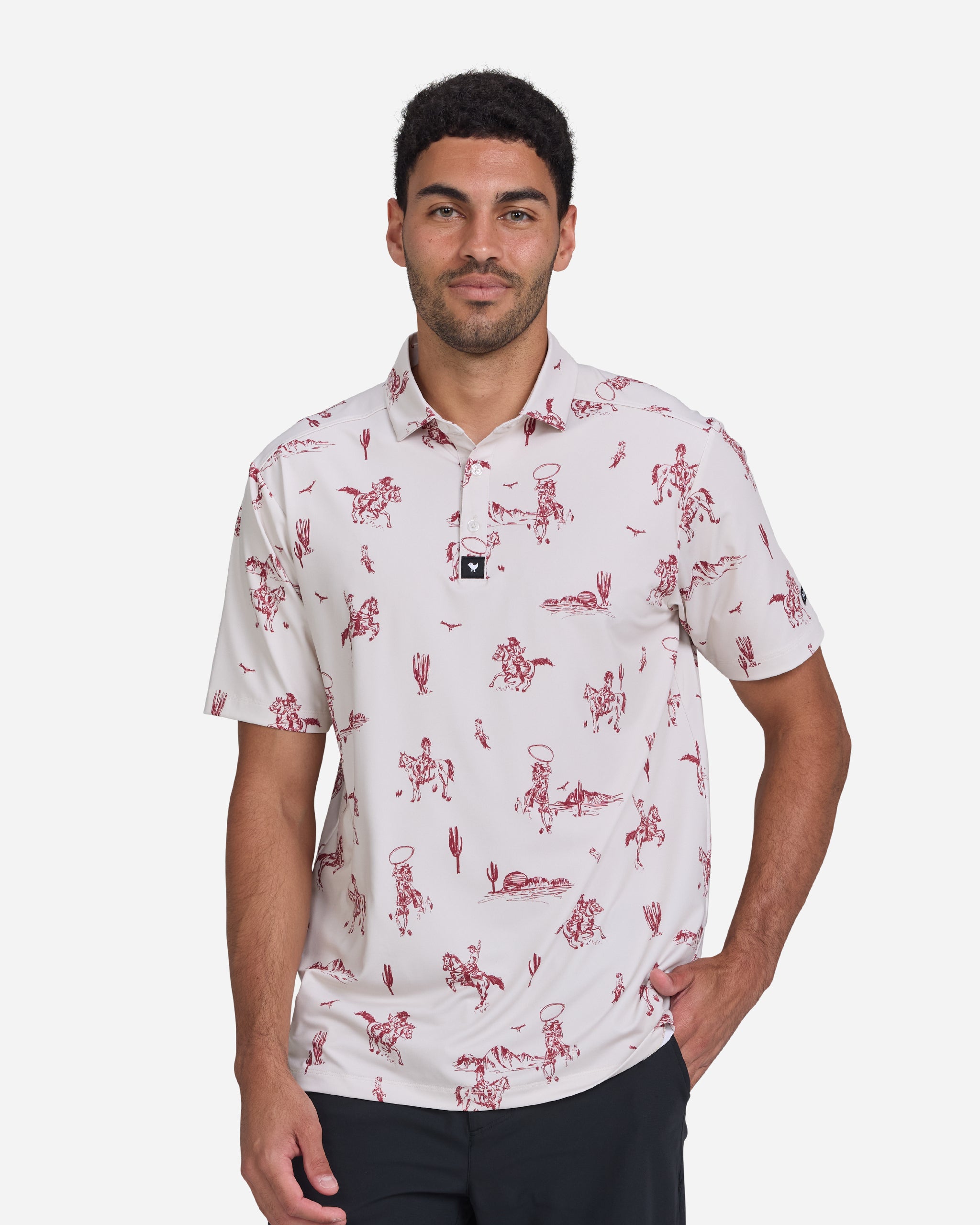 Hometown Hero-Men's Polo-Bad Birdie