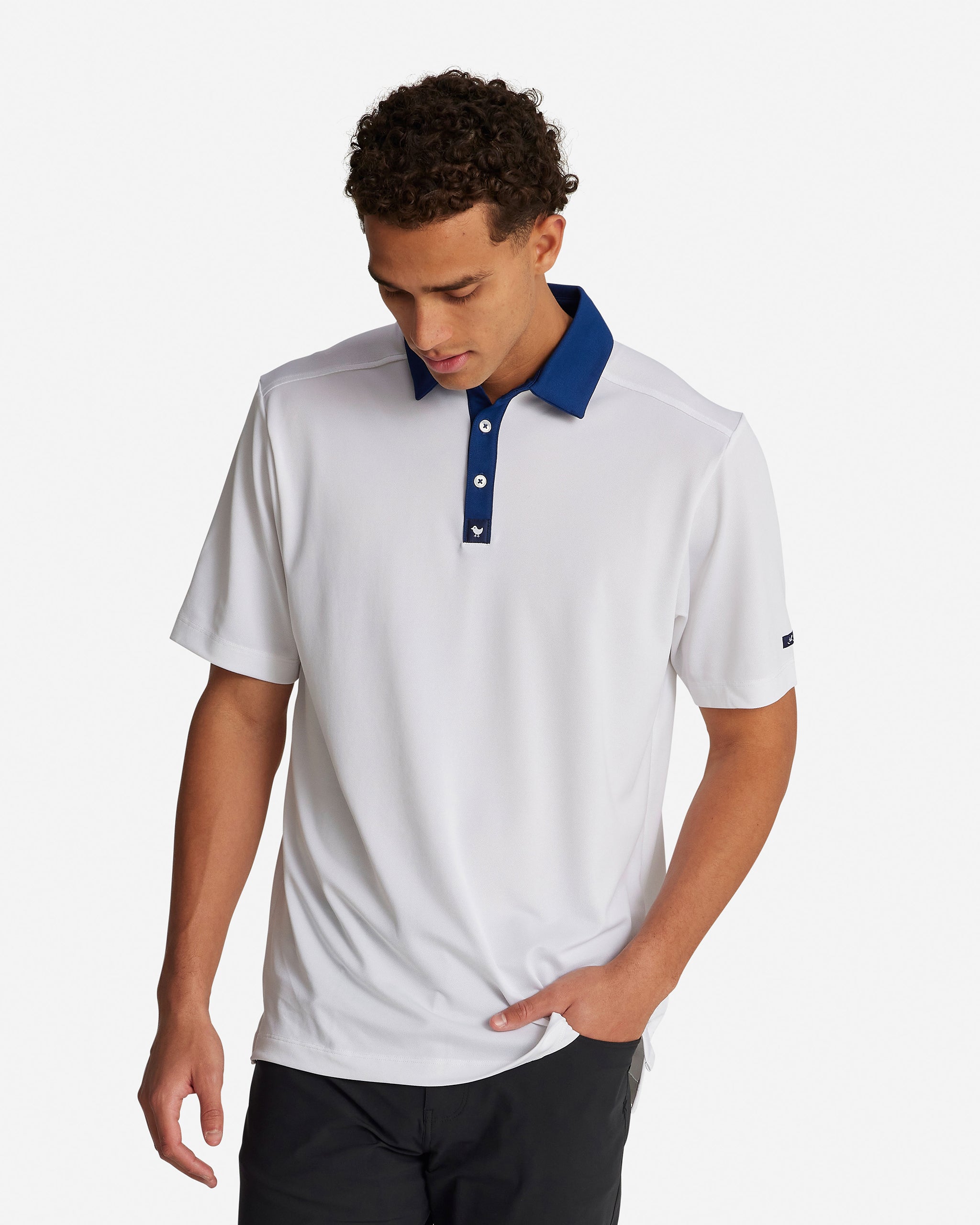 The Skipper-Men's Polo-Bad Birdie