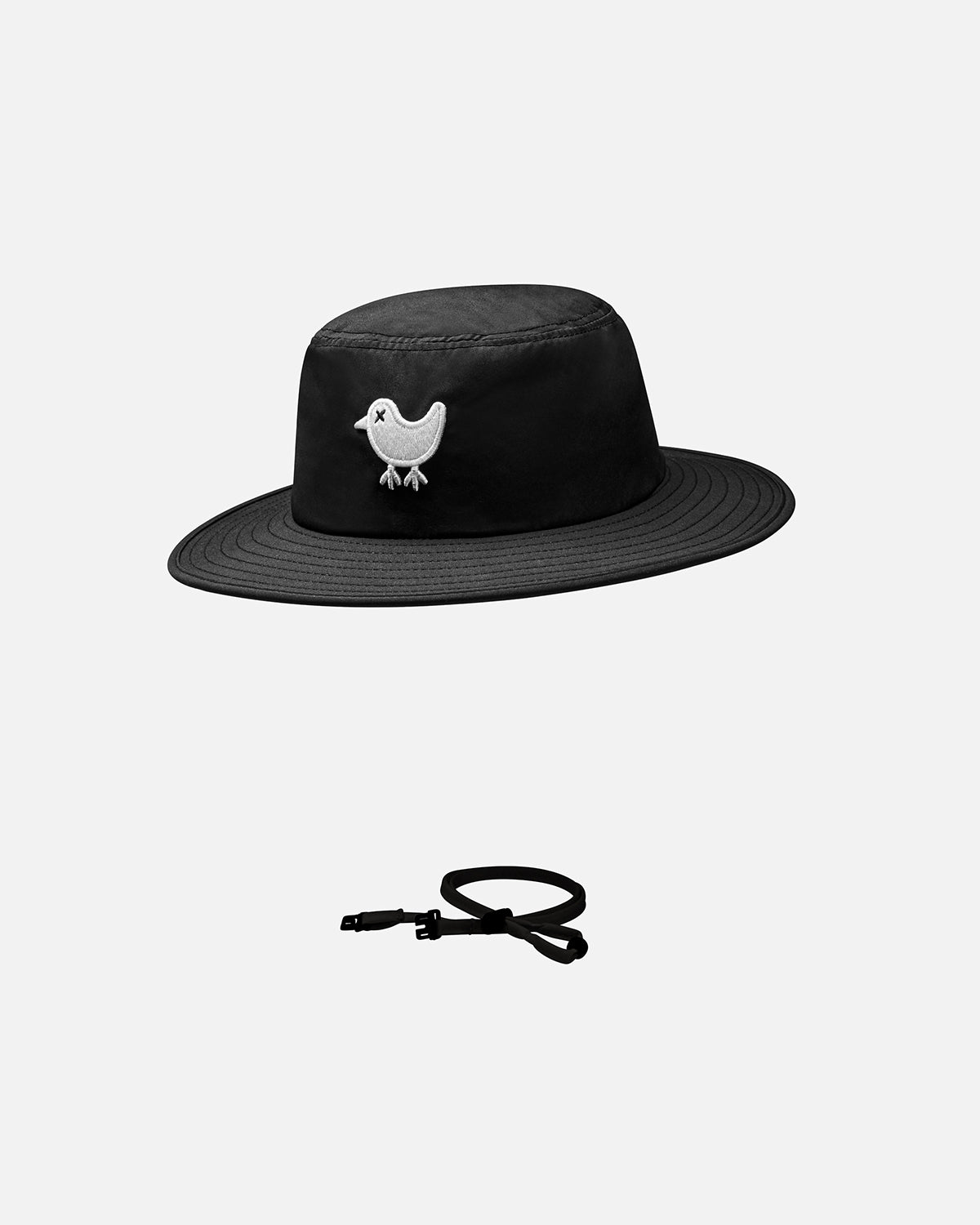 Sun Bucket Hat - Black-Hat-Bad Birdie