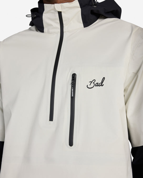 Atmos Rain Anorak - White Onyx