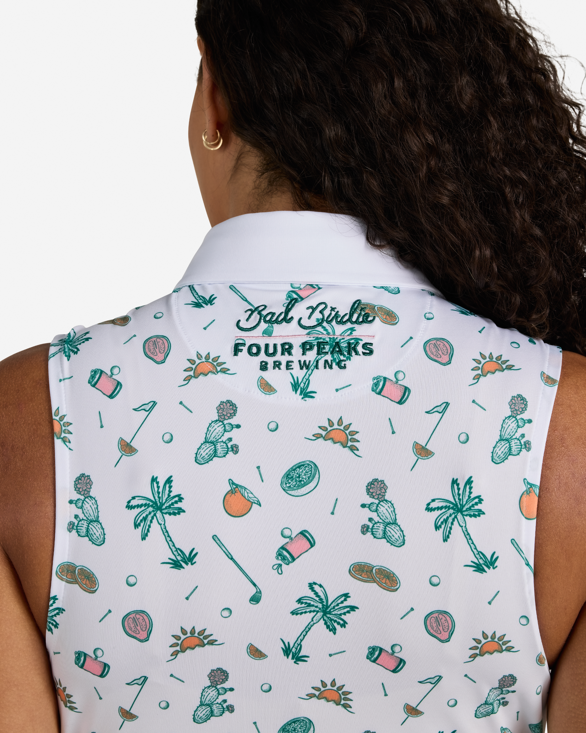 Four Peaks x Bad Birdie-Women's Polo-Bad Birdie