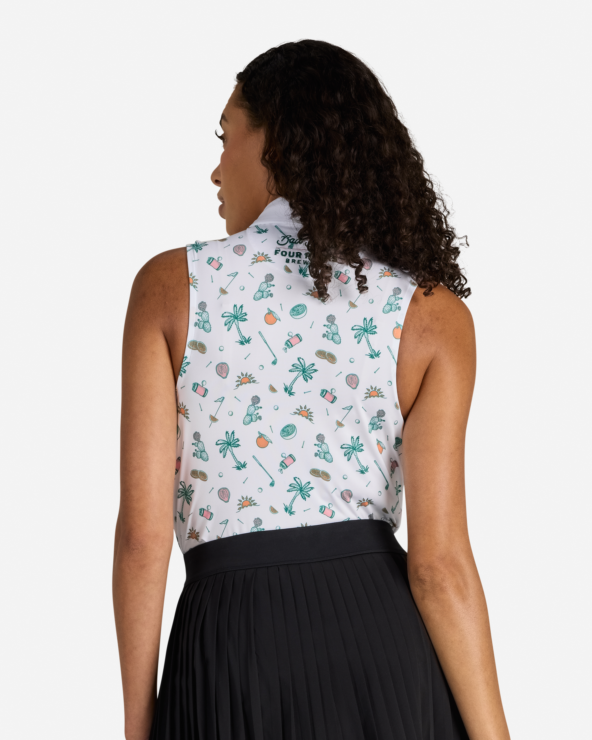 Four Peaks x Bad Birdie-Women's Polo-Bad Birdie