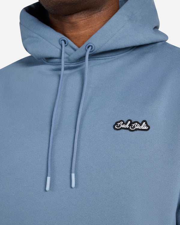 Rec League Hoodie - Blue Mirage-Hoodie-Bad Birdie