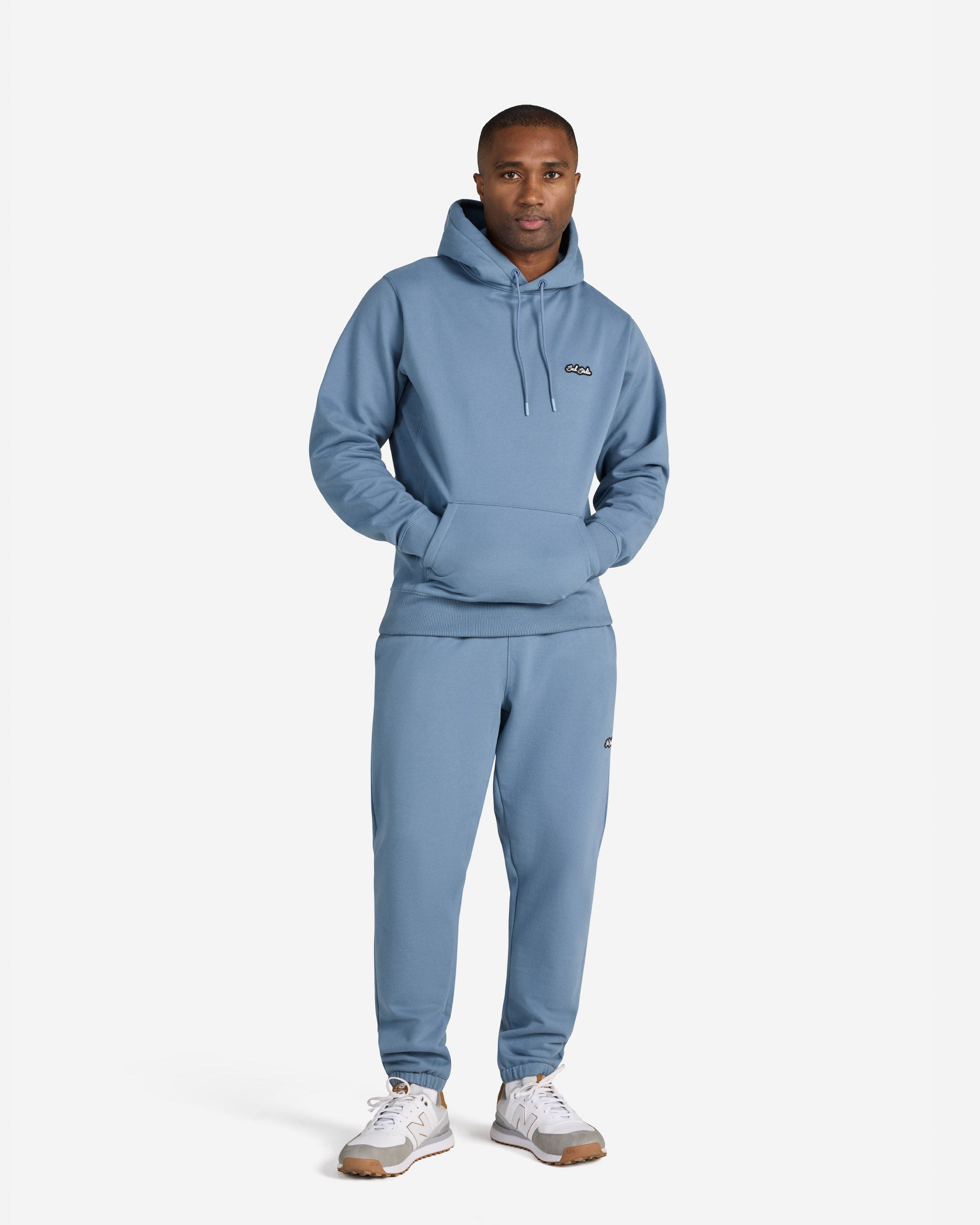 Rec League Hoodie - Blue Mirage-Hoodie-Bad Birdie