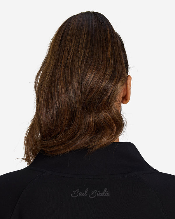 Tour Mockneck - Black-Performance Top-Bad Birdie