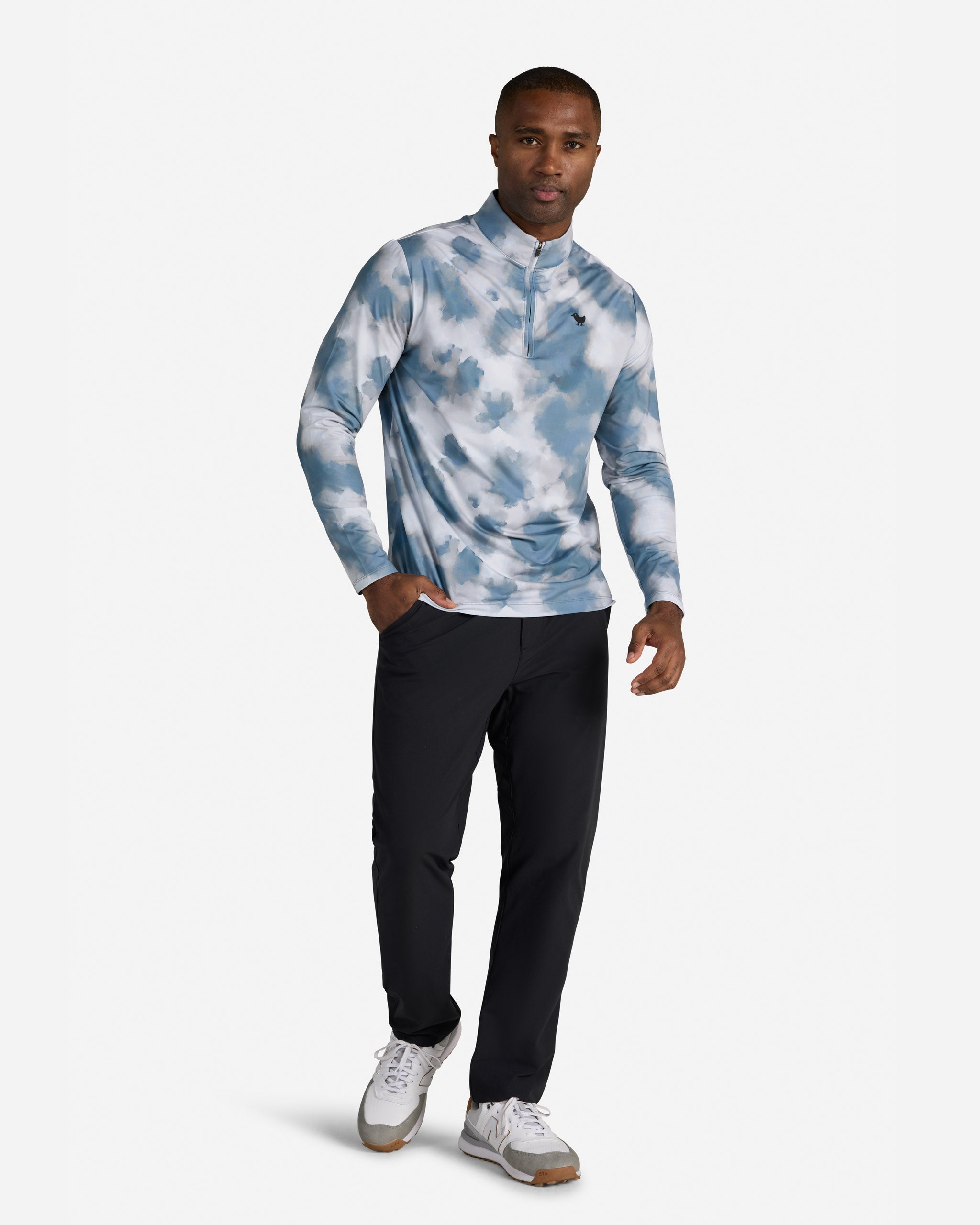 Velocity Quarterzip - Cloud Storm