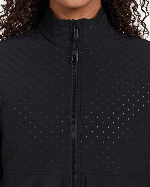 Hybrid Jacket - Black-Women's Jacket-Bad Birdie