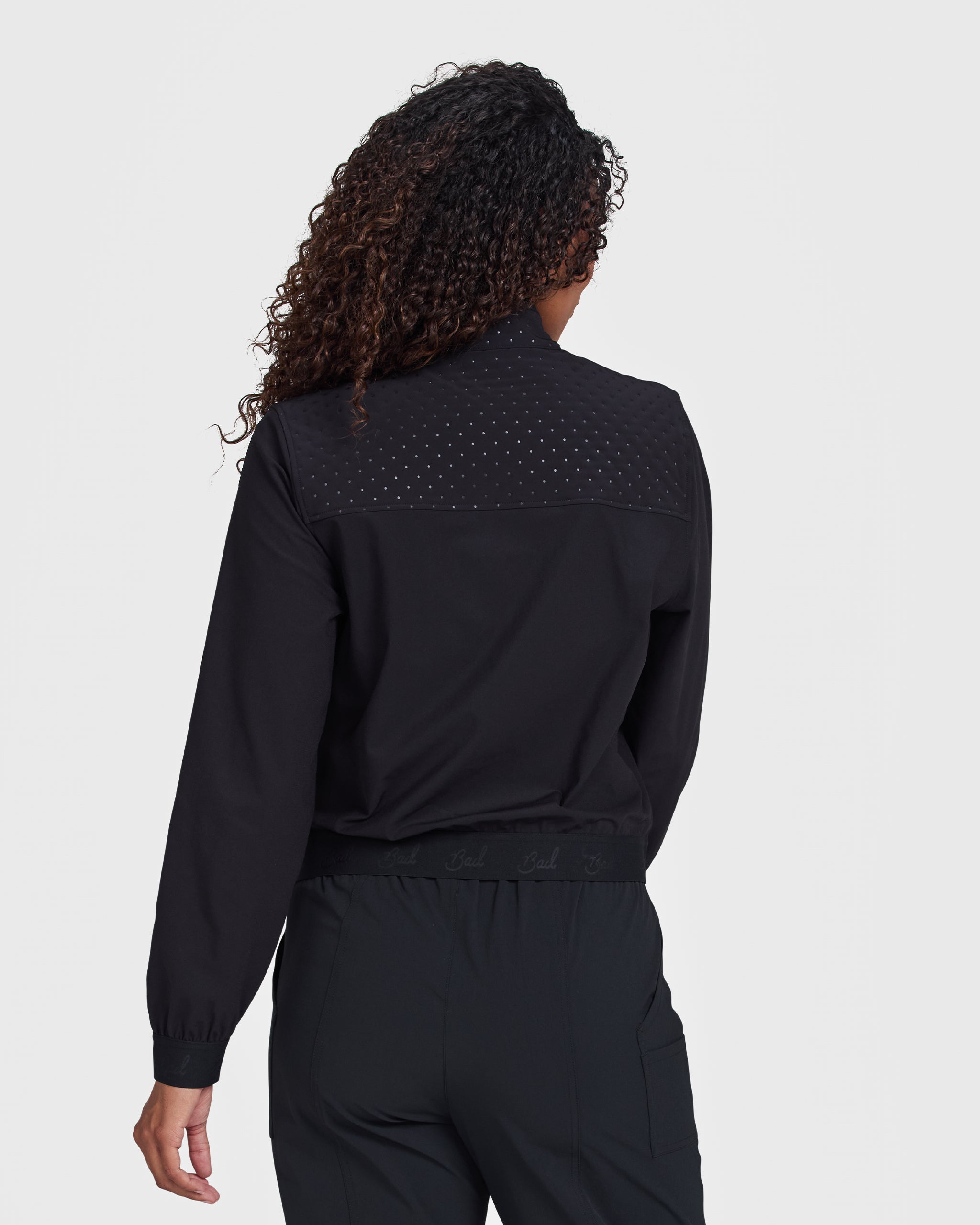 Hybrid Jacket - Black-Women's Jacket-Bad Birdie